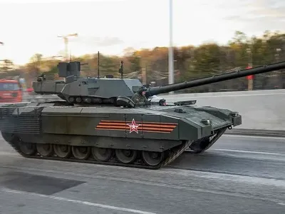 Оккупанты планируют разместить в Украине боевые танки Т-14 - британская разведка