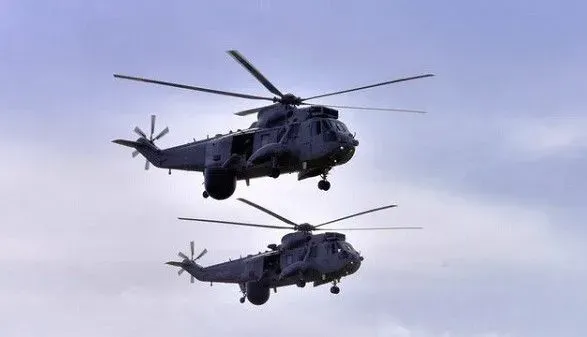Британские вертолеты Sea King прибыли в Украину