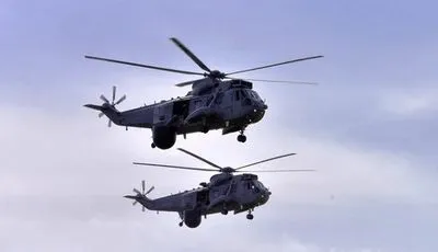 Британские вертолеты Sea King прибыли в Украину