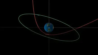 NASA:  астероїд розміром з вантажівку пролетить всього в 3600 км від поверхні Землі