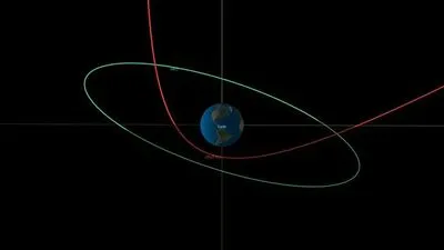 NASA:  астероїд розміром з вантажівку пролетить всього в 3600 км від поверхні Землі