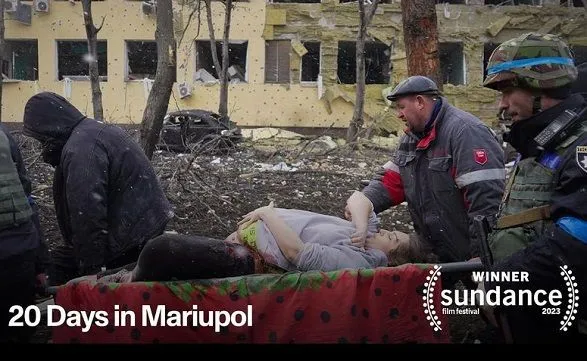 Фільм "20 днів у Маріуполі" про вторгнення рф здобув нагороду на фестивалі Sundance