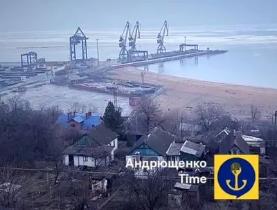 У маріупольському порту окупанти облаштовують місце для ППО – Андрющенко