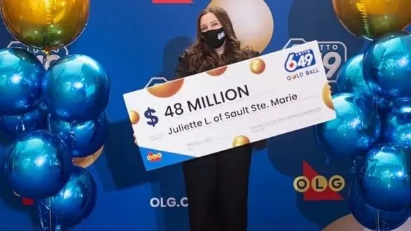 Девушка из Канады в свои 18 лет с первого раза выиграла в лотерее 36 миллионов долларов