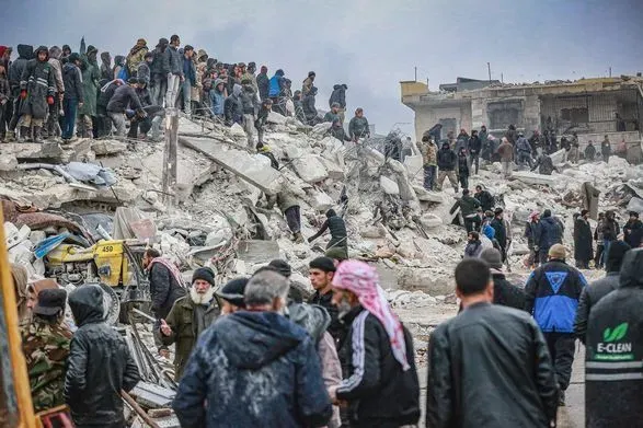 Кількість загиблих у Туреччині та Сирії зросла до 2361 людини