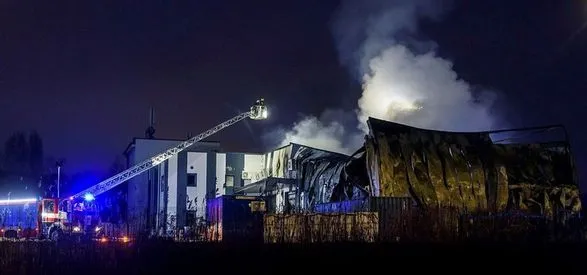 На заводі американських безпілотників у Латвії спалахнула пожежа