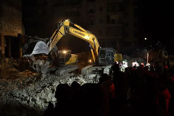 Кількість загиблих внаслідок турецько-сирійського землетрусу перевищила 12 тисяч осіб