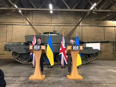 Британські танки Challenger 2 прибудуть в Україну в березні - Сунак