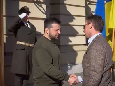 Премьер Швеции прибыл в Киев и встретился с Зеленским