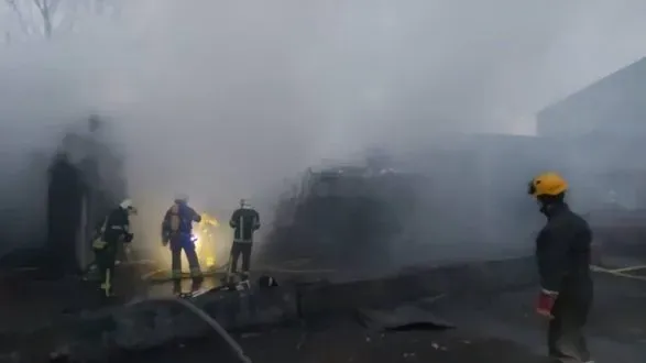 Пожар в Соломенском районе локализовали, люди не пострадали