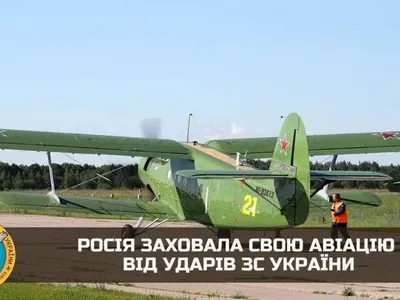 ГУР: росія заховала свою авіацію від ударів ЗС України