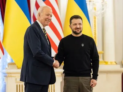 Президент США Байден в Киеве