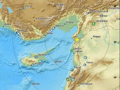Камера спостереження зафіксувала момент нового землетрусу в Туреччині