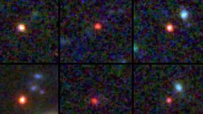 Телескоп James Webb обнаружил 6 массивных галактик, возникших вскоре после Большого взрыва