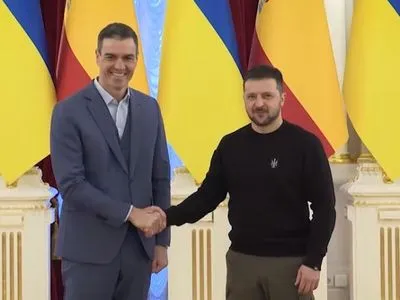 Зеленський у Києві зустрівся із прем’єром Іспанії