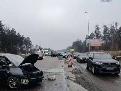 На Одесской трассе произошло ДТП, движение затруднено