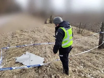 Обломки шахеда обнаружили на Киевщине