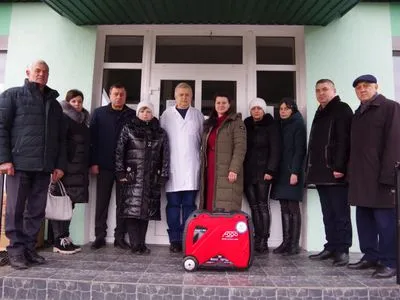 При поддержке "МХП-Громаді" амбулатория в Винницкой области получила генератор