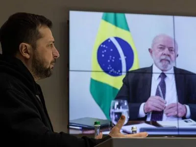 Зеленський у телефонній розмові з Президентом Бразилії обговорив дипломатичні зусилля з повернення миру в Україну