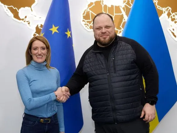 Стефанчук и Мецолоа обсудили путь Украины к полноправному членству в ЕС