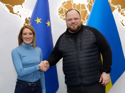 Стефанчук и Мецолоа обсудили путь Украины к полноправному членству в ЕС