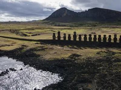 На острове Пасхи нашли новую статую моаи