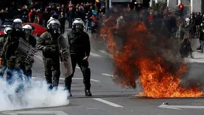 В Греции вспыхнули гневные протесты из-за аварии поездов