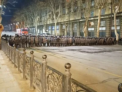 У МВС Грузії заявили, що всі затримані під час протестів у Тбілісі вже на волі