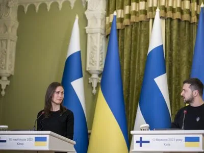 Ключовою темою переговорів були оборона і безпека: Зеленський про візит прем'єра Фінляндії до Києва