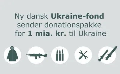 Ракети для ППО та великокаліберні кулемети: Данія підготувала новий пакет допомоги Україні