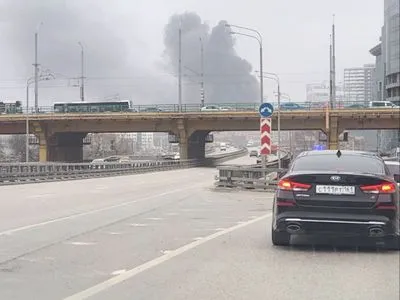 В Ростове загорелось у пограничной службы фсб: перед этим слышали взрыв