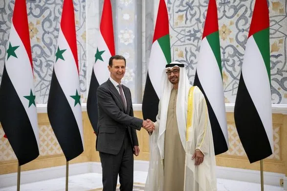 Асад прибыл в ОАЭ со вторым после землетрясения визитом
