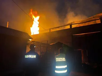 В Броварском районе Киевской области произошел пожар