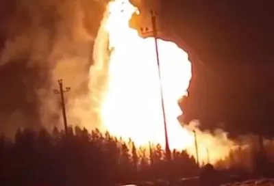 В росії стався вибух на газопроводі