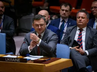 "Невдалий жарт": Кулеба висловився про старт головування рф у Радбезі ООН 1 квітня