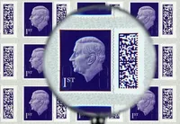 Пошта Великої Британії презентувала перші марки із зображенням короля Чарльза