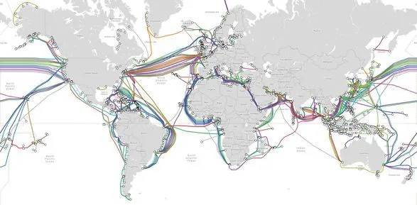 Китай планує прокласти підводний інтернет-кабель вартістю 500 мільйонів доларів