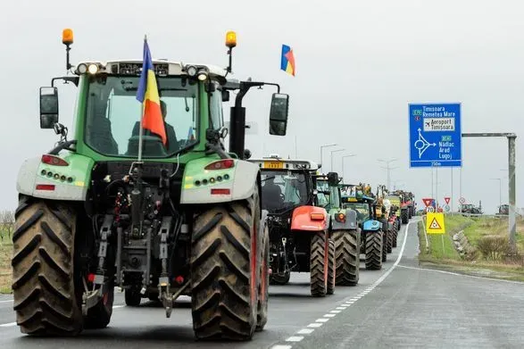 Європейські фермери протестують проти імпорту дешевого зерна із України