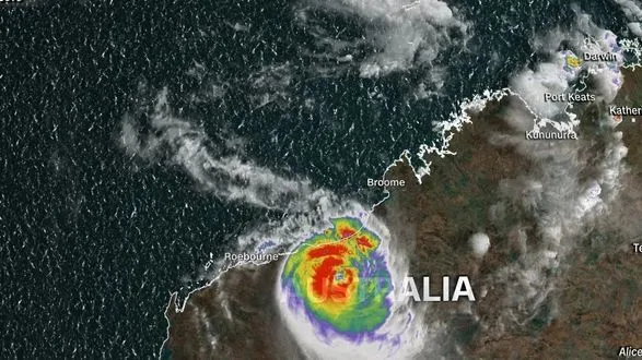 Циклон Ilsa установил новый рекорд порывов ветра, обрушившись на западное побережье Австралии