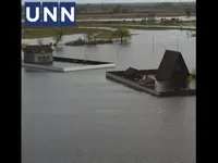 На Киевщине поселок Погребы частично ушел под воду, подтопленными остаются 10 приусадебных участков: видео