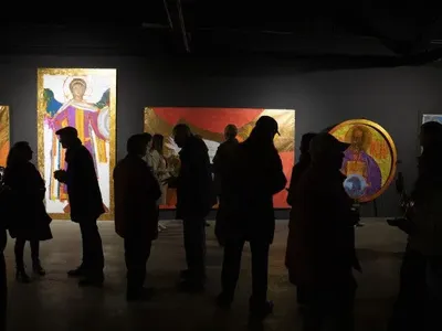 "Храм. Украинская самоидентификация": открыли выставку росписей из расстрелянной во время оккупации церкви