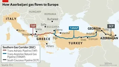 Европейские страны и Азербайджан договорились об увеличении поставок газа