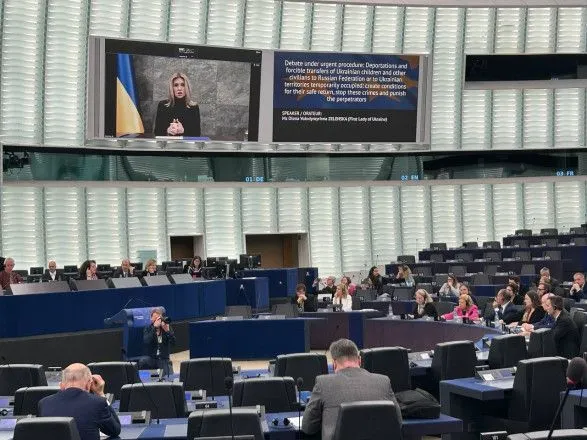 Депортація українських дітей до рф: дебати у ПАРЄ розпочалися із виступу Зеленської