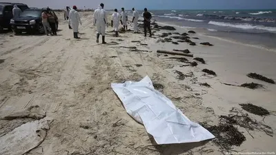 За последние десять дней на берег Туниса выбросило 210 тел мигрантов