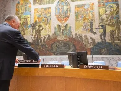Швейцарія вперше головує у Раді Безпеки ООН