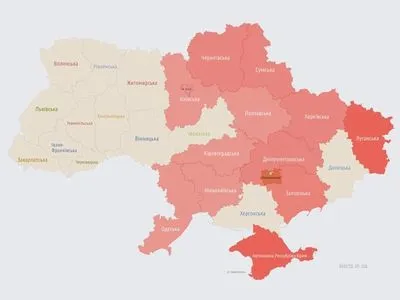 На Київщині загроза ворожих обстрілів - ОВА