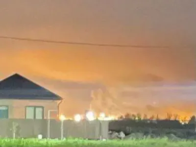 В россии горит нефтеперерабатывающий завод – росСМИ