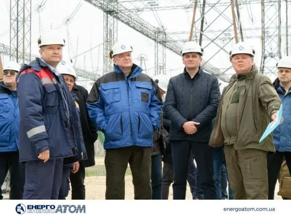 Зміцнення енергетичного безвізу: на українській АЕС відновили роботу повітряної лінії