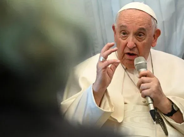 Папа Франциск знову закликав молитися за "мученицьку Україну"
