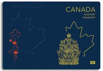 Канада представила новий дизайн паспорта з додатковими функціями безпеки